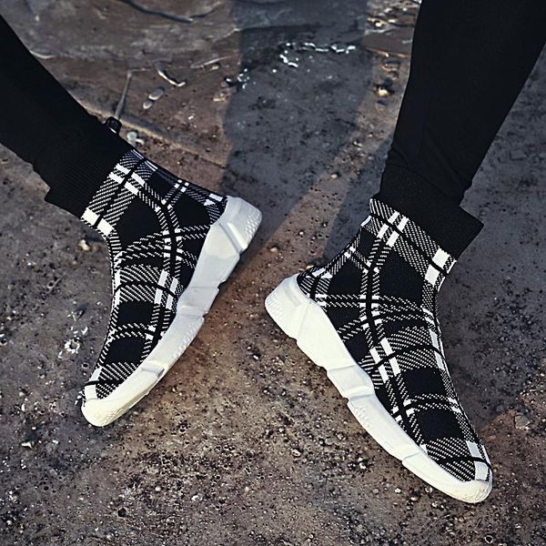 New Arrivals High Top Casual Boots Mens's Shoes Chaussures Homme Fashion Sneakers Slip-on Soft Footwear Male Adult, Black
New Arrivals High Top Casual Boots Mens's Shoes Chaussures Homme Fashion Sneakers Slip-on Soft Footwear Male Adult, Black