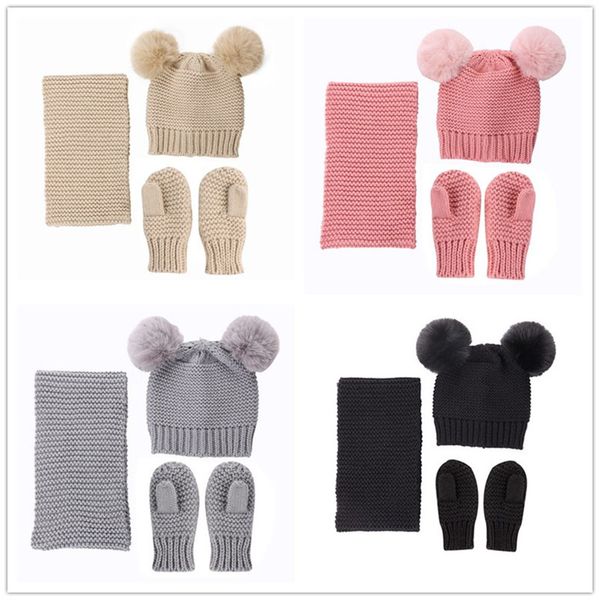newborn baby 2 poms hats scarf gloves 3 piece set winter warm beanie tuque caps neck warmer scarf crochet hat three piece suit ly10301, Yellow
newborn baby 2 poms hats scarf gloves 3 piece set winter warm beanie tuque caps neck warmer scarf crochet hat three piece suit ly10301, Yellow