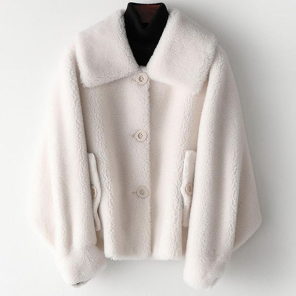 warm fur winter coat casual wool white overcoat outerwear fasion sheepskin women jackets real fur thick turn-down collar coat1, Black
warm fur winter coat casual wool white overcoat outerwear fasion sheepskin women jackets real fur thick turn-down collar coat1, Black