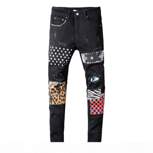 2020 mens jeans distressed motorcycle biker jeans slim ripped hole stripe famous brand denim pants hip hop jeans a-z, Blue
2020 mens jeans distressed motorcycle biker jeans slim ripped hole stripe famous brand denim pants hip hop jeans a-z, Blue
