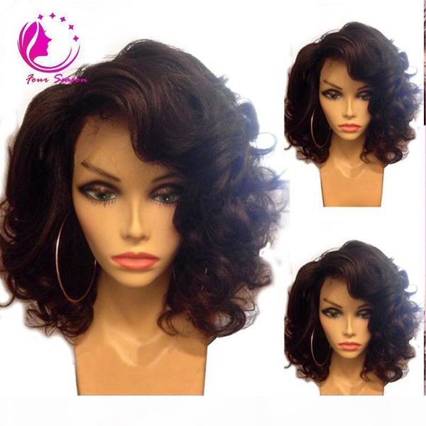 brazilian virgin human hair bob wigs short natural wave glueless lace front short bob wigs for black women baby hair on sale, Black;brown
brazilian virgin human hair bob wigs short natural wave glueless lace front short bob wigs for black women baby hair on sale, Black;brown