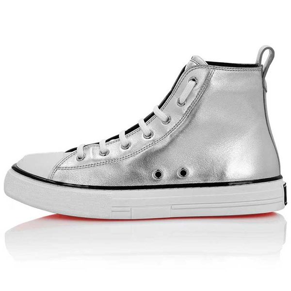megastar mens high silver shoes luxury metal and soft leather shoe brand quality milan fashion design sizes 38-46 with original box, Black
megastar mens high silver shoes luxury metal and soft leather shoe brand quality milan fashion design sizes 38-46 with original box, Black