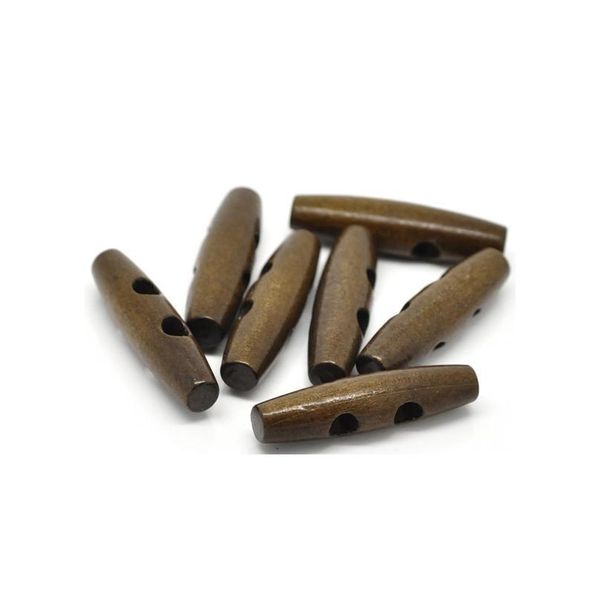 30 pcs wood sewing toggle button for diy apparel 2 holes oval dark coffee kniting buttons kids clothing 50mm(2\") x 1m bbyqqj, Blike;white
30 pcs wood sewing toggle button for diy apparel 2 holes oval dark coffee kniting buttons kids clothing 50mm(2\") x 1m bbyqqj, Blike;white