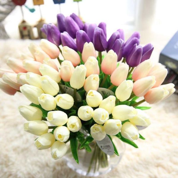 decorative flowers & wreaths 1 bouquet 6 heads artificial fake tulip pu flower home office wedding party decor 3 colors 2my24
decorative flowers & wreaths 1 bouquet 6 heads artificial fake tulip pu flower home office wedding party decor 3 colors 2my24