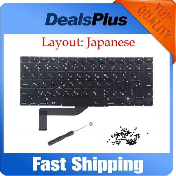 lapreplacement keyboards a1398 japan keyboard with screws for pro retina 15.4" japanese sp 2012-2021 year
lapreplacement keyboards a1398 japan keyboard with screws for pro retina 15.4" japanese sp 2012-2021 year