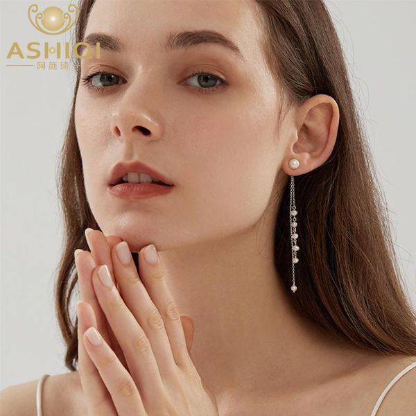 dangle & chandelier ashiqi natural freshwater pearl tassel long earrings real 925 sterling silver jewelry for girl gift
dangle & chandelier ashiqi natural freshwater pearl tassel long earrings real 925 sterling silver jewelry for girl gift