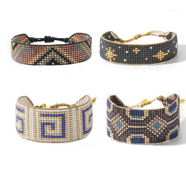 rttooas luxury bracelets for women bileklik trending products 2020 boho jewelry japan miyuki beaded bracelet banquet gifts1, Golden;silver
rttooas luxury bracelets for women bileklik trending products 2020 boho jewelry japan miyuki beaded bracelet banquet gifts1, Golden;silver