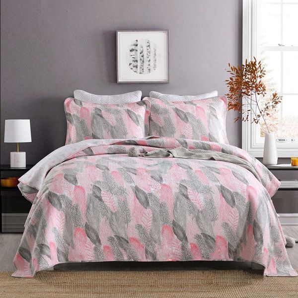 chausub quality bedspread cotton quilt set 3pc printed quilts quilted bed cover shams king queen size coverlet summer blanket1
chausub quality bedspread cotton quilt set 3pc printed quilts quilted bed cover shams king queen size coverlet summer blanket1