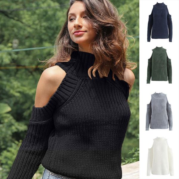 black turtleneck sweater women casual loose solid color halter strapless blouse pullover sweater col roulé femme 2019, White;black
black turtleneck sweater women casual loose solid color halter strapless blouse pullover sweater col roulé femme 2019, White;black