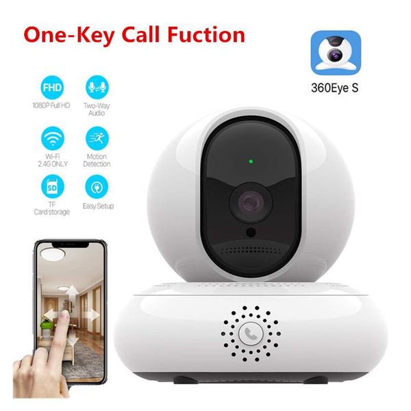 1080p wifi wireless network ip camera one-key call home security camera ir cctv 2mp 360° mini baby monitor cloud storage
1080p wifi wireless network ip camera one-key call home security camera ir cctv 2mp 360° mini baby monitor cloud storage