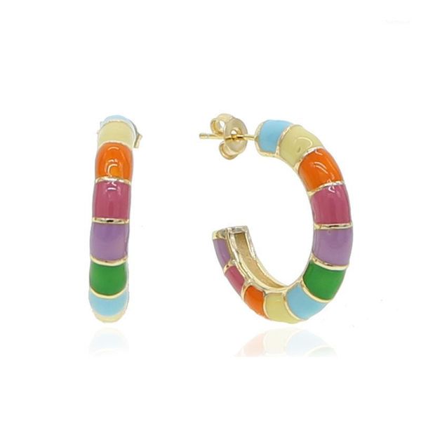 2020 new trendy rainbow pastel enamel colorful gold filled women huggie hoop earring fashion candy earrings jewelry1, Golden;silver
2020 new trendy rainbow pastel enamel colorful gold filled women huggie hoop earring fashion candy earrings jewelry1, Golden;silver