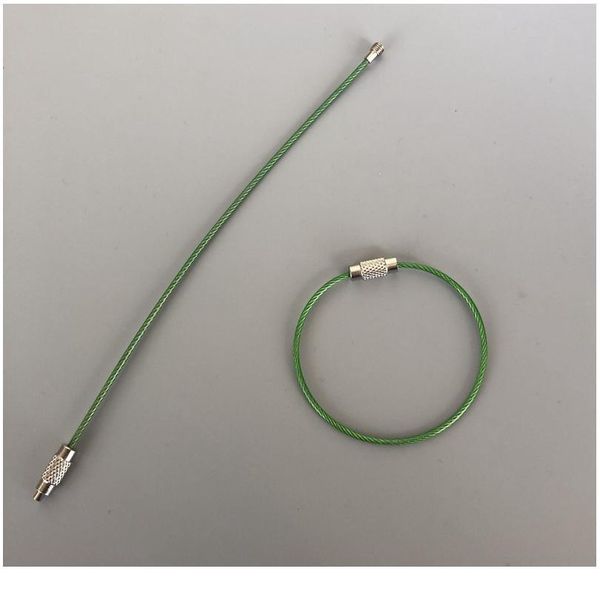 5pcs edc stain steel wire 150mm*15mm keychain ring key keyring circle rope cable loop outdoor camp luggage tag screw loc qylnlt
5pcs edc stain steel wire 150mm*15mm keychain ring key keyring circle rope cable loop outdoor camp luggage tag screw loc qylnlt