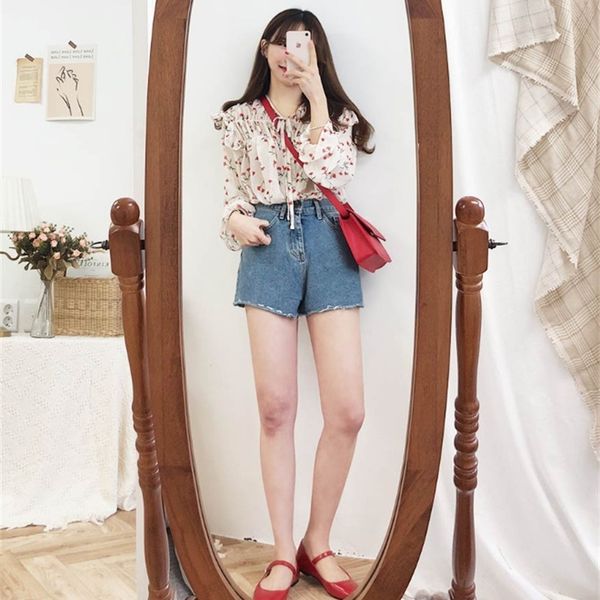 new plus size girls long sleeve summer shirt floral bow ruffled shirts womens and blouses chiffon blouse women print y200828, White
new plus size girls long sleeve summer shirt floral bow ruffled shirts womens and blouses chiffon blouse women print y200828, White