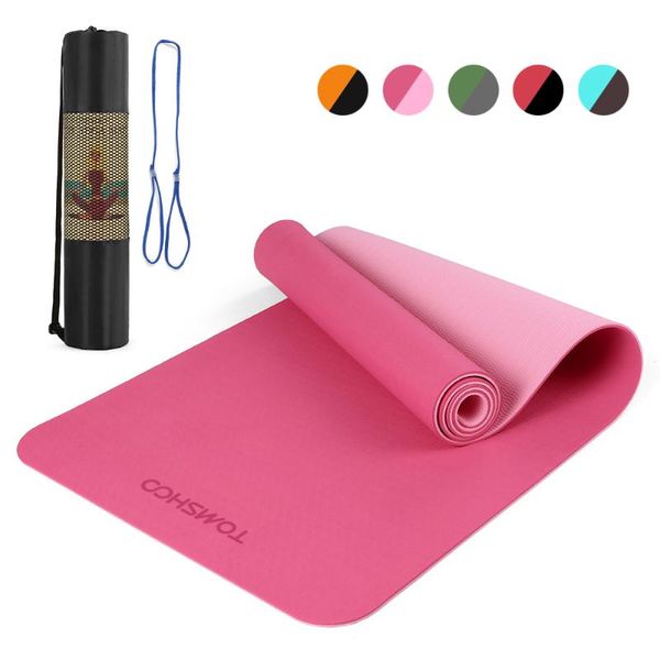 tomshoo 72.05×24.01in portable double dual-colored yoga mat thicken sports mat anti-slip exercise for fitness
tomshoo 72.05×24.01in portable double dual-colored yoga mat thicken sports mat anti-slip exercise for fitness