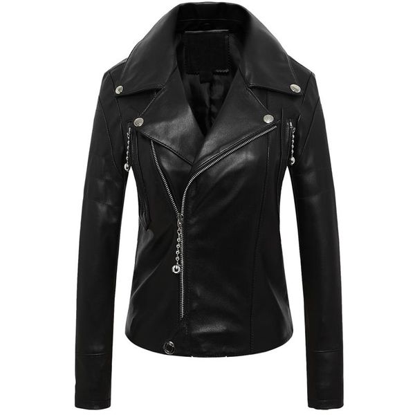 women's leather & faux 2021 plus size spring real sheep jaacket women quality genuine jacket fashion lady, Black
women's leather & faux 2021 plus size spring real sheep jaacket women quality genuine jacket fashion lady, Black