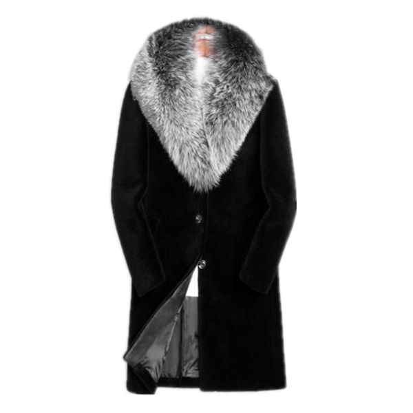 new men's winter thick overcoat long sleeve faux mink sier outwear men parka jacket warm fox fur coat, Black;brown
new men's winter thick overcoat long sleeve faux mink sier outwear men parka jacket warm fox fur coat, Black;brown