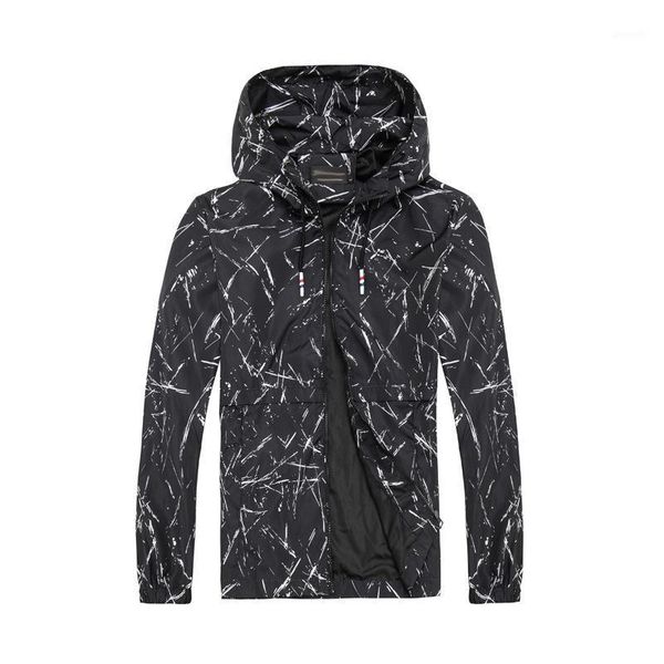 camouflage even hat leisure time jacket tide men's wear autumn clothing men's hooded windbreaker male outwear loose coat man 6xl1, Black;brown
camouflage even hat leisure time jacket tide men's wear autumn clothing men's hooded windbreaker male outwear loose coat man 6xl1, Black;brown