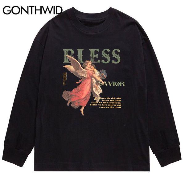 спаситель angel печать с длинным рукавом рубашки тройников streetwear hip hop harajuku casual cotton tshirts мужчины 2020 мода топы мужской, White;black
спаситель angel печать с длинным рукавом рубашки тройников streetwear hip hop harajuku casual cotton tshirts мужчины 2020 мода топы мужской, White;black