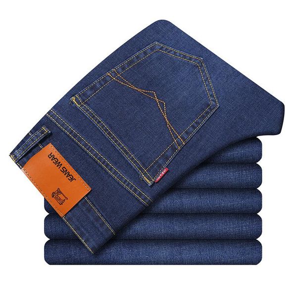 autumn and winter 2020 new elastic business fashion men straight-fitting jeans trousers, Blue
autumn and winter 2020 new elastic business fashion men straight-fitting jeans trousers, Blue