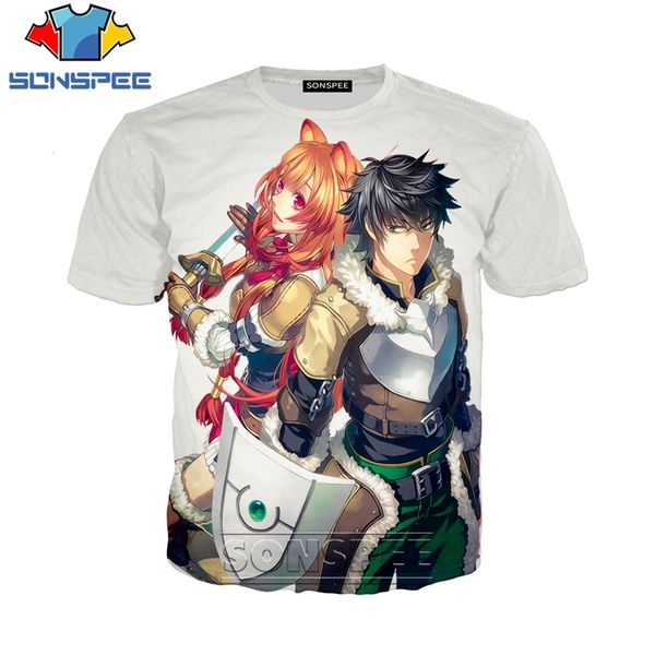 the rising of the shield hero anime 3d print shirts plus size harajuku kawaii men clothing 
the rising of the shield hero anime 3d print shirts plus size harajuku kawaii men clothing