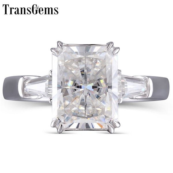 transgems luxury genuine 14k 585 white gold 4ct 8x10mm fg color radiant cut engagement wedding ring for women ring y200620, Slivery;golden
transgems luxury genuine 14k 585 white gold 4ct 8x10mm fg color radiant cut engagement wedding ring for women ring y200620, Slivery;golden