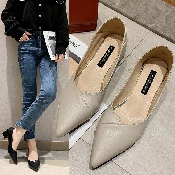 brand shoes thick heel ladies pumps pu leather pointed toe square heels party handmade shoes women summer new zapatillas mujer #vk7h, Black
brand shoes thick heel ladies pumps pu leather pointed toe square heels party handmade shoes women summer new zapatillas mujer #vk7h, Black