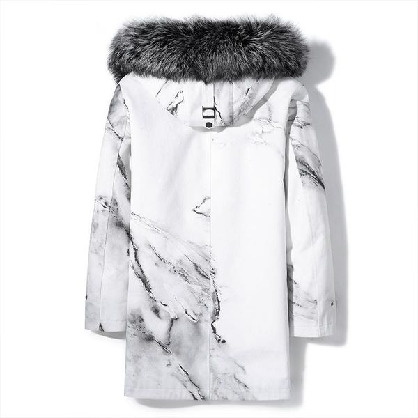 men's leather & faux men liner luxury winter jacket parka homme fur collar mens real furs long coat kj1102, Black
men's leather & faux men liner luxury winter jacket parka homme fur collar mens real furs long coat kj1102, Black