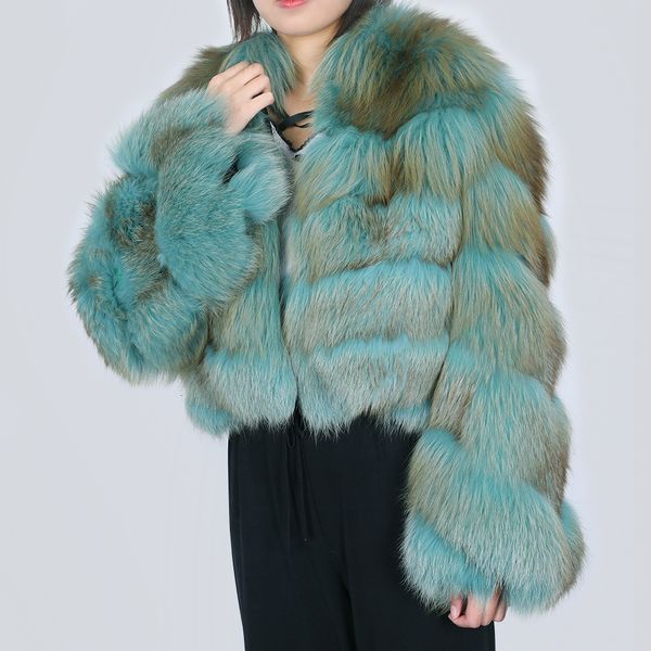 2021 new women's real winter fox big cute female coarse outerwear leather fur coat 015d, Black
2021 new women's real winter fox big cute female coarse outerwear leather fur coat 015d, Black