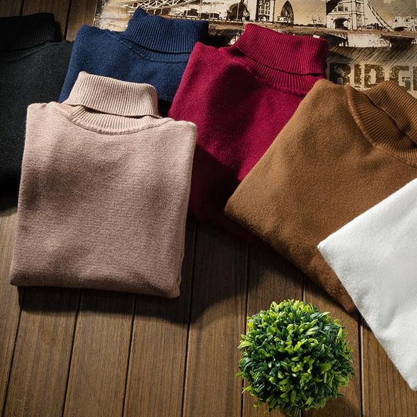 men's sweaters 10 colors solid color turtleneck sweater fit-fit brand casual long-sleeved soft and comfortable, White;black
men's sweaters 10 colors solid color turtleneck sweater fit-fit brand casual long-sleeved soft and comfortable, White;black