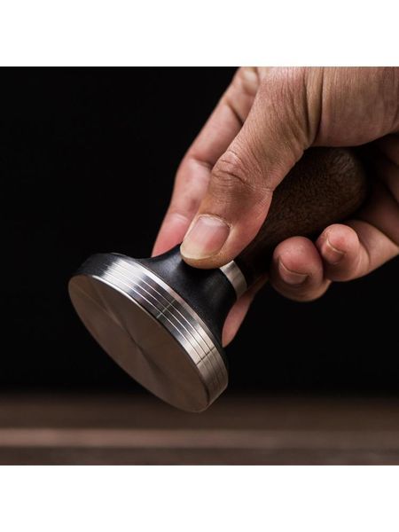 wooden stainless steel flat espresso tamper coffee press tool q0109
wooden stainless steel flat espresso tamper coffee press tool q0109
