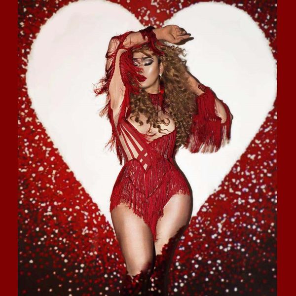 fashion red tassel party bodysuit women stretch elastic dancer leotard club party dj stage costumes jazz singer performance wear, Black;white
fashion red tassel party bodysuit women stretch elastic dancer leotard club party dj stage costumes jazz singer performance wear, Black;white