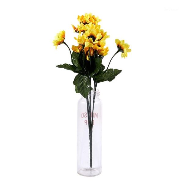decorative flowers & wreaths artifical 14 heads fake sunflower silk cloth flower bouquet home floral wedding decor yellow1
decorative flowers & wreaths artifical 14 heads fake sunflower silk cloth flower bouquet home floral wedding decor yellow1
