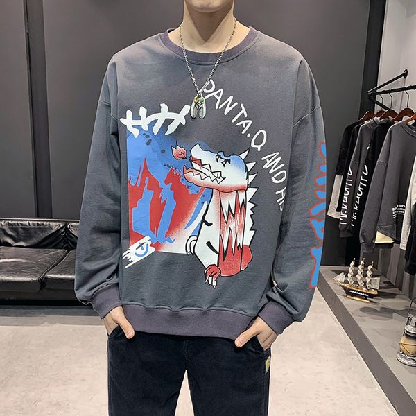 весна 2020 нового свободных мужской раунд тенденция моды шеи длинный рукав для студентов-мужчин футболки sweatersweater свитера случайные кр, Black
весна 2020 нового свободных мужской раунд тенденция моды шеи длинный рукав для студентов-мужчин футболки sweatersweater свитера случайные кр, Black