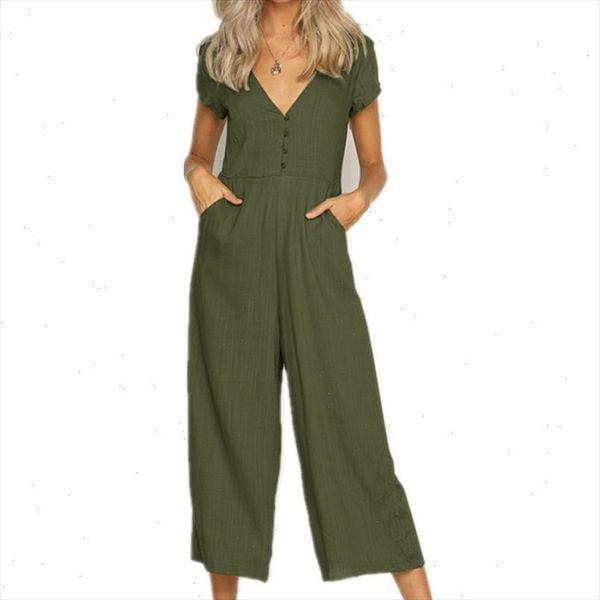 womens button solid wide leg pants jumpsuit clubwear playsuit party jumpsuits romper fashon casual jumpsuit women, Black;white
womens button solid wide leg pants jumpsuit clubwear playsuit party jumpsuits romper fashon casual jumpsuit women, Black;white