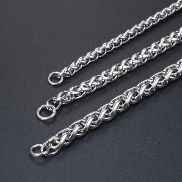 european and american trend 100 titanium necklace overbearing men keel chain lovers collarbone chain accessories ce402, Silver
european and american trend 100 titanium necklace overbearing men keel chain lovers collarbone chain accessories ce402, Silver