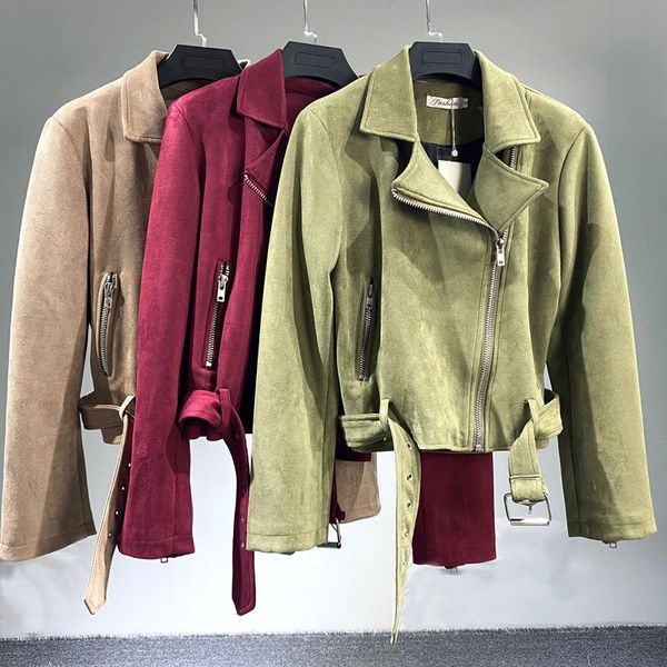 womens 2021 spring autumn fashion short outwear ladies faux pu leather suede short jacket multy zipper motorcycle coat, White;black
womens 2021 spring autumn fashion short outwear ladies faux pu leather suede short jacket multy zipper motorcycle coat, White;black