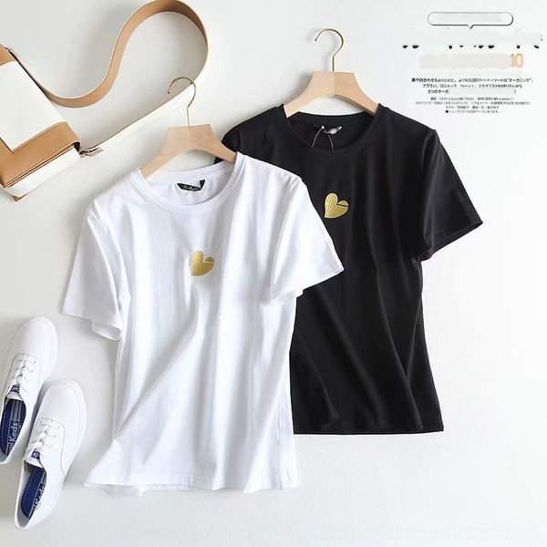 dllyg small summer new round neck embroidered 2019 t-shirt peach short sleeve yellow women's b025 embroidery t-shirt embroidery zz5sv, White
dllyg small summer new round neck embroidered 2019 t-shirt peach short sleeve yellow women's b025 embroidery t-shirt embroidery zz5sv, White