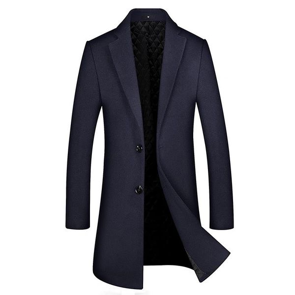 men's wool & blends justar autumn and winter single cashmere cotton heavy woolen overcoat, Black
men's wool & blends justar autumn and winter single cashmere cotton heavy woolen overcoat, Black