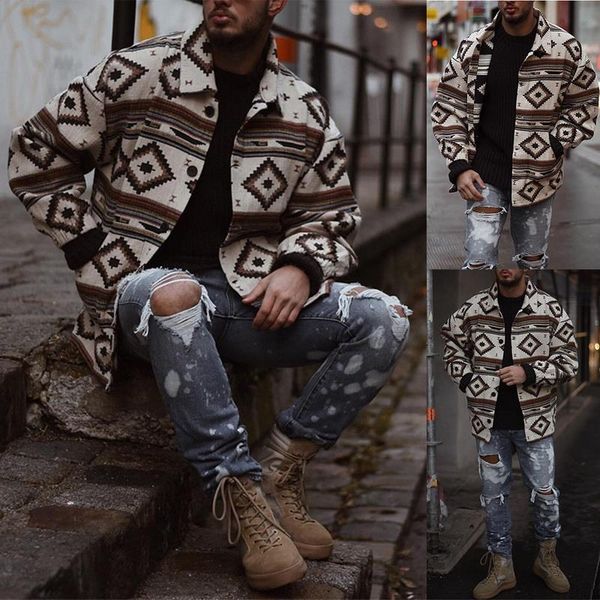 fashion men jacket ethnic style print long sleeve jacket casual trend autumn winter men joker argyle overcoats streetwear, Black;brown
fashion men jacket ethnic style print long sleeve jacket casual trend autumn winter men joker argyle overcoats streetwear, Black;brown
