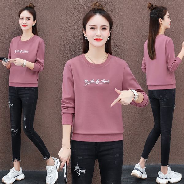 2020 свитер пальто sweatert футболка sweaterwomen осенней модный с длинными рукавами футболки женщин свободного корейского студент стиль лен, Black
2020 свитер пальто sweatert футболка sweaterwomen осенней модный с длинными рукавами футболки женщин свободного корейского студент стиль лен, Black