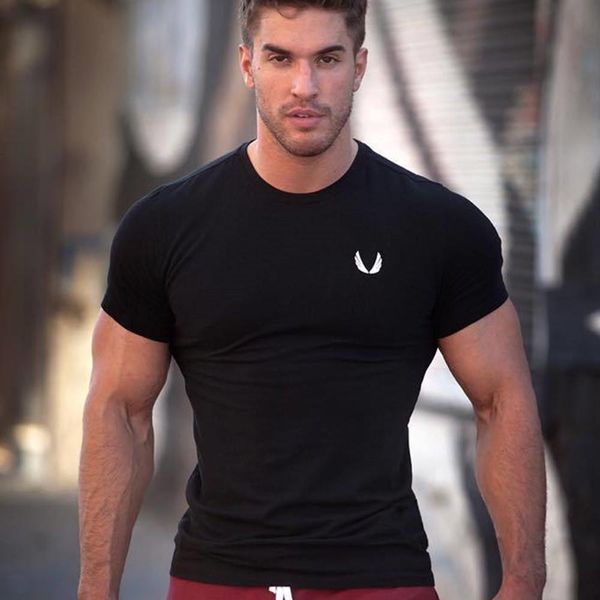 gym fitness cotton t shirt men running sports tshirt workout skinny tee shirt summer male training black tee brand clothing, White;black
gym fitness cotton t shirt men running sports tshirt workout skinny tee shirt summer male training black tee brand clothing, White;black