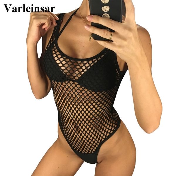 black white fish net mesh women swimwear one piece swimsuit female bather bathing suit swim beach lady monokini v637 y200319, White;black
black white fish net mesh women swimwear one piece swimsuit female bather bathing suit swim beach lady monokini v637 y200319, White;black