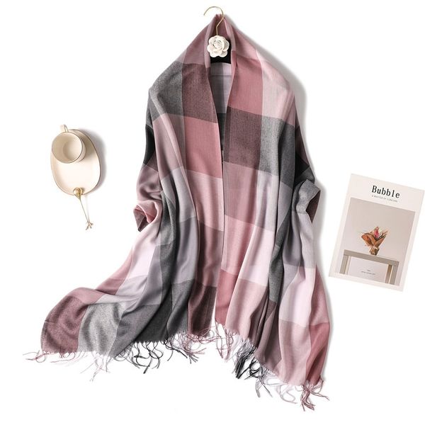 new winter scarves for women fashion plaid shawls and wraps tassels long hijab foulard echarpe femme pashmina y201007, Blue;gray
new winter scarves for women fashion plaid shawls and wraps tassels long hijab foulard echarpe femme pashmina y201007, Blue;gray