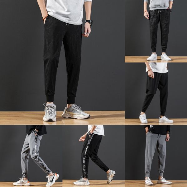 autumn and winter new men's high elastic outdoor pantswork clothes pants sports pants loose trendoutdoor sports fashion 9-point legging, Blue
autumn and winter new men's high elastic outdoor pantswork clothes pants sports pants loose trendoutdoor sports fashion 9-point legging, Blue