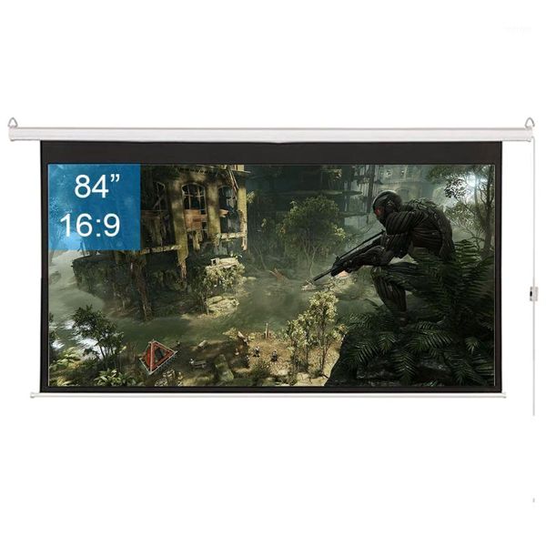 projection screens 84 inch 16:9 wall mounted matte gray fabric fiber glass electric motorized pull down hd projector screen for home theater
projection screens 84 inch 16:9 wall mounted matte gray fabric fiber glass electric motorized pull down hd projector screen for home theater
