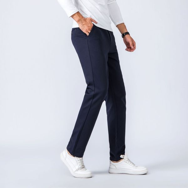 nfaon men's fashionable fashionable pants casual men's casual pants 9j6pe, Blue