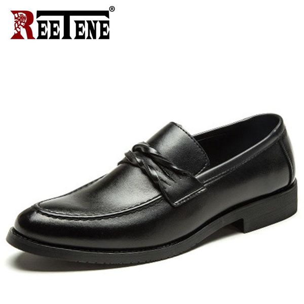 reetene classic elegant men dress shoes leather oxfords formal shoes men slip-on male loafers wedding party for plus47, Black
reetene classic elegant men dress shoes leather oxfords formal shoes men slip-on male loafers wedding party for plus47, Black