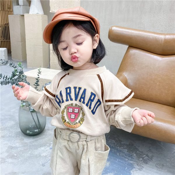 wholesale 2021 new spring baby girl 2-pcs sets turn-down collar sweatshirts + corduroy shorts with sashes kids clothes e8052, White
wholesale 2021 new spring baby girl 2-pcs sets turn-down collar sweatshirts + corduroy shorts with sashes kids clothes e8052, White