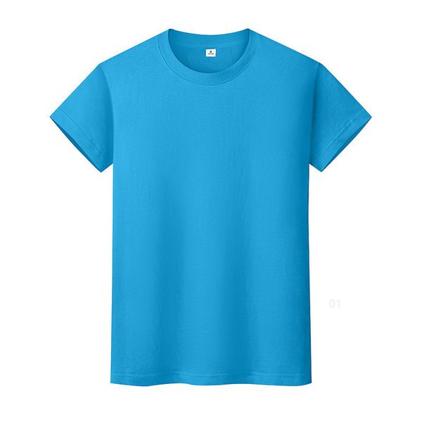 new round neck solid color t-shirt summer cotton bottoming shirt short-sleeved mens and womens half-sleeved dx6ei
new round neck solid color t-shirt summer cotton bottoming shirt short-sleeved mens and womens half-sleeved dx6ei
