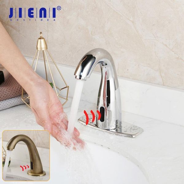 jieni chrome bathroom automatic touch sensor faucet antique brass water saving inductive electric power mixer tap faucet1
jieni chrome bathroom automatic touch sensor faucet antique brass water saving inductive electric power mixer tap faucet1